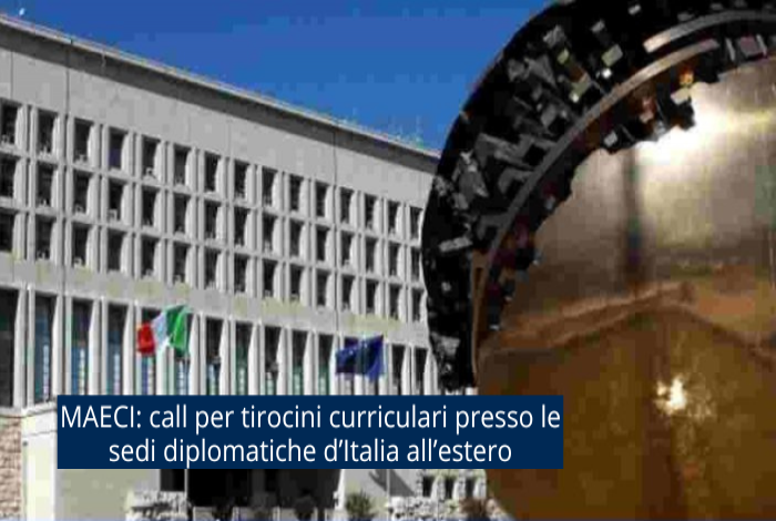 MAECI Call per tirocini curriculari