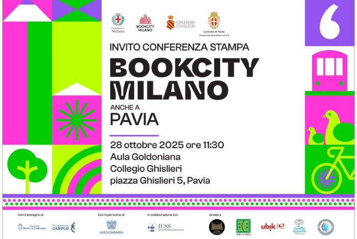 Bookcity Milano anche a Pavia