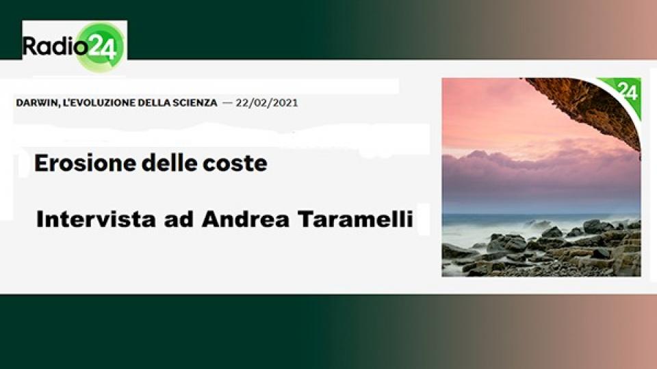 Erosione delle coste intervista ad andrea taramelli