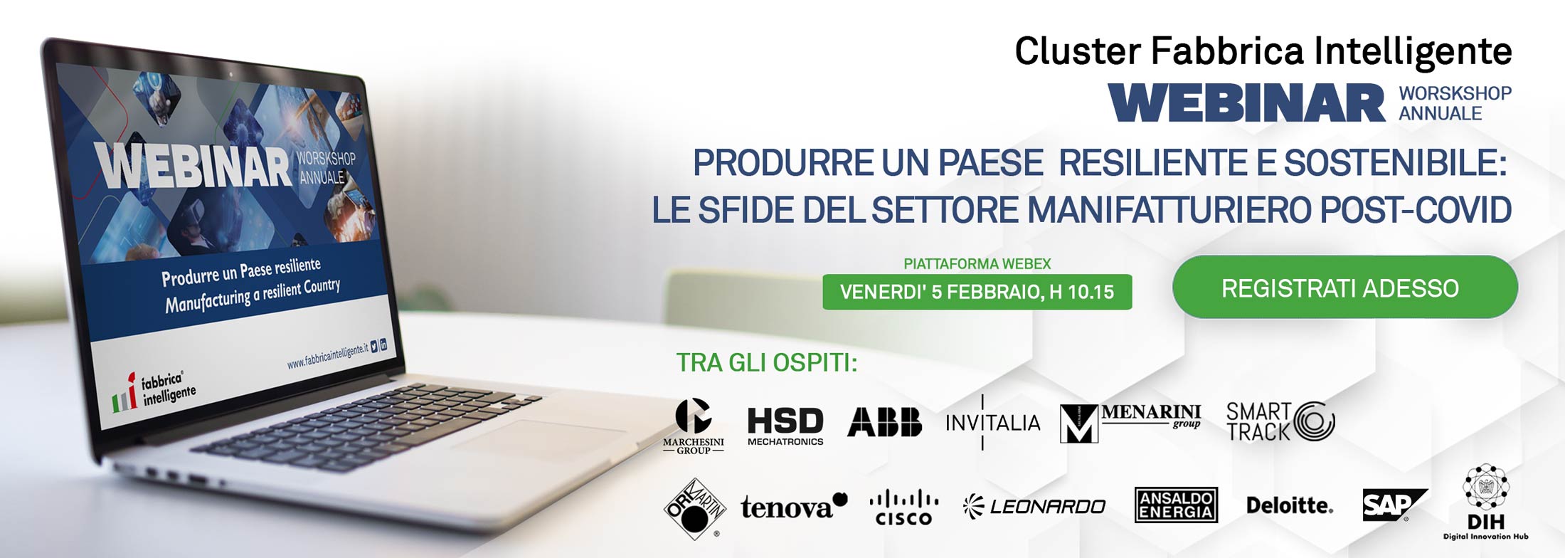 Banner cluster fabbrica intelligente webinar 