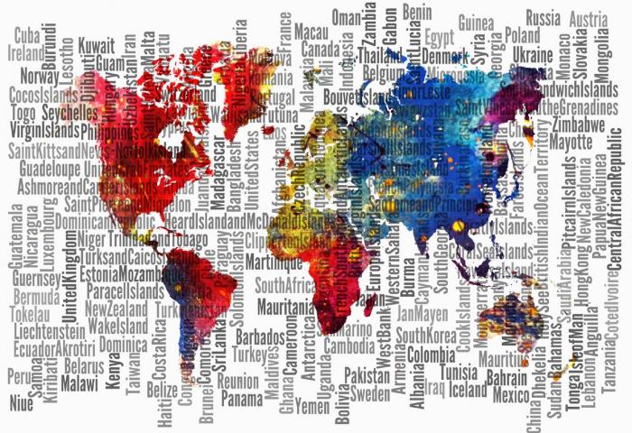 Mappa mondo