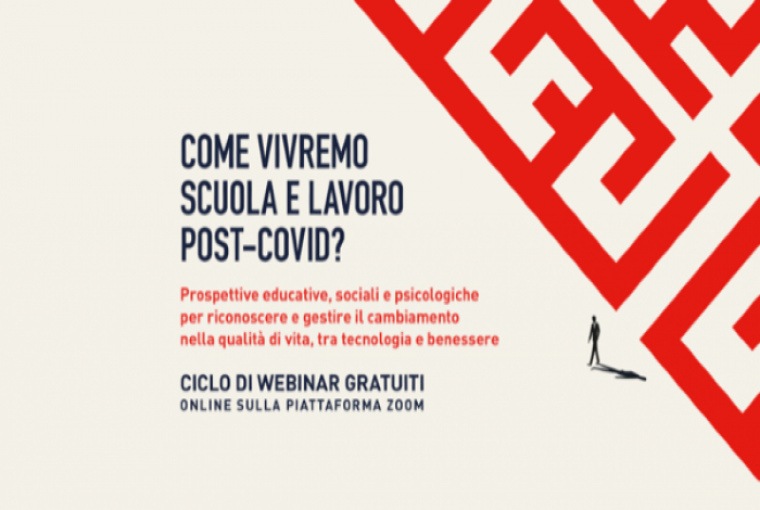 Fasoli come vivremo scuola e lavoro post-covid?