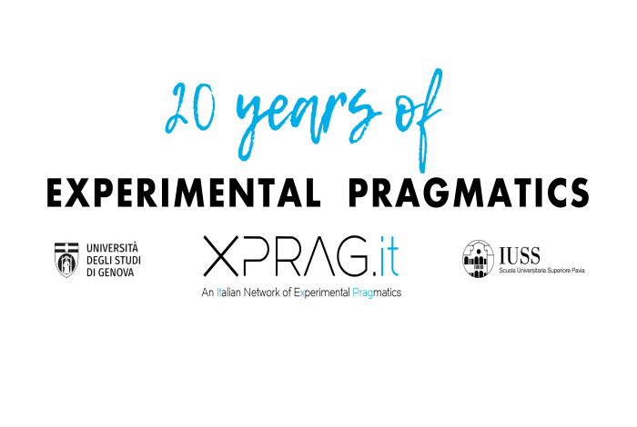 Logo 20 anni of experimental pragmatics