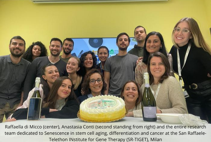 Raffaella di Micco e team San Raffaele