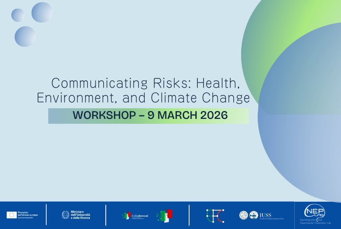 Workshop “Communicating Risks: Health, Environment, and Climate Change ...