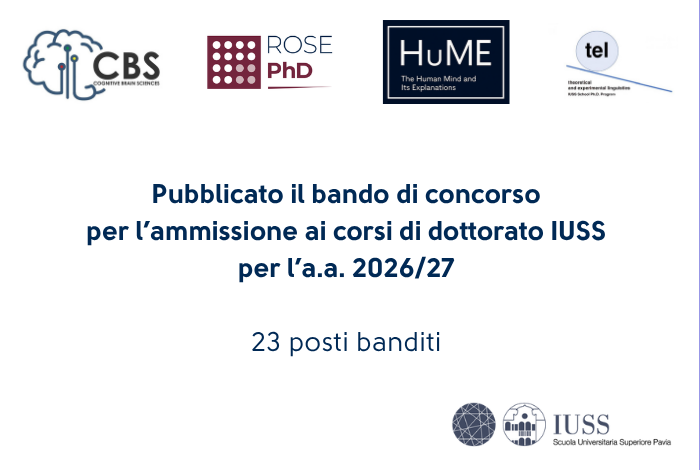 Bando dottorati 2026/27