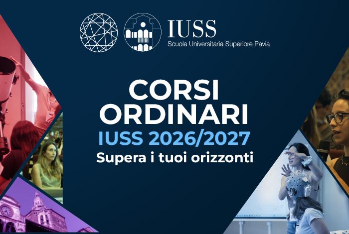 Corsi ordinari IUSS 2026/27