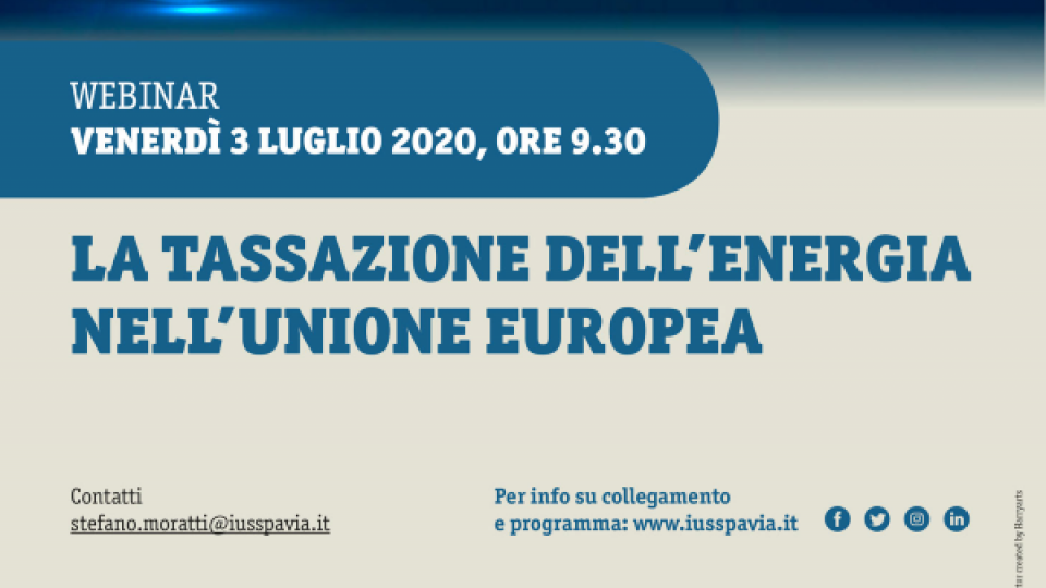 Tassazione dell'energia UE