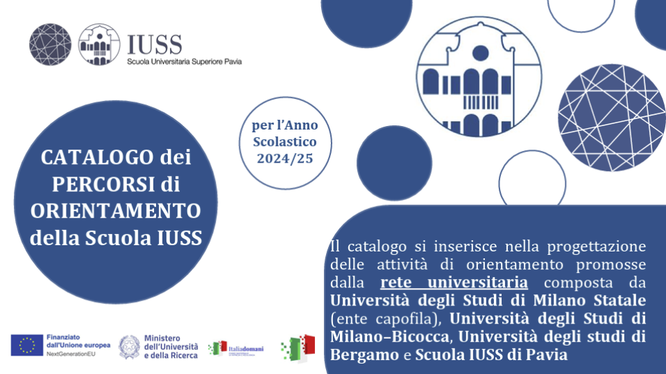 IUSS course catalogue