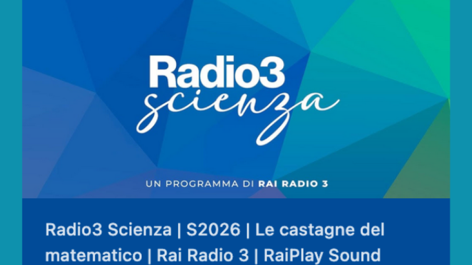 radio3 scienza news