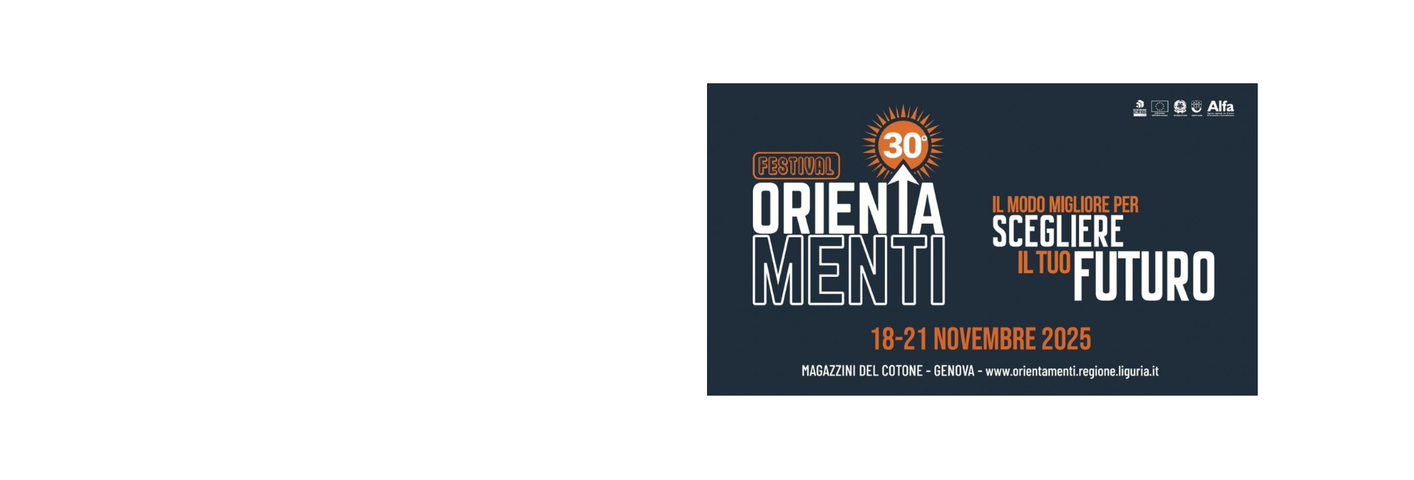 Festival ORIENTAMENTI 2025: vieni a scoprire il tuo futuro con IUSS Pavia!