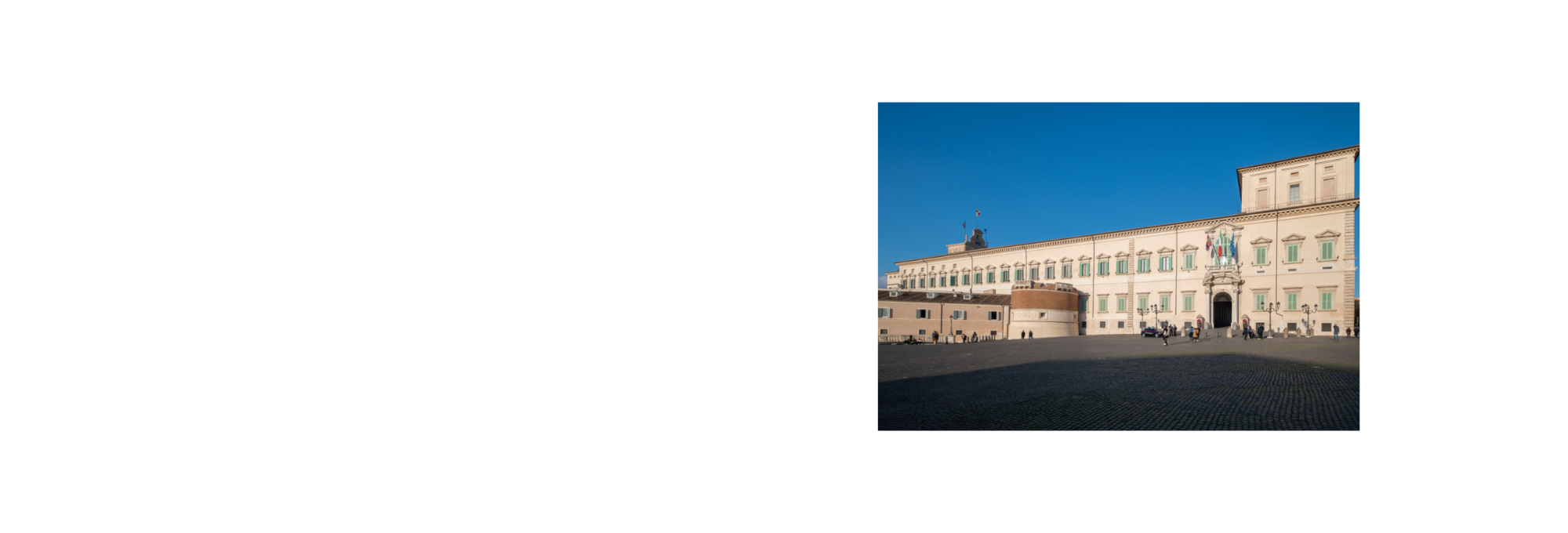 Tirocini curriculari presso il Quirinale e la Tenuta presidenziale di Castelporziano