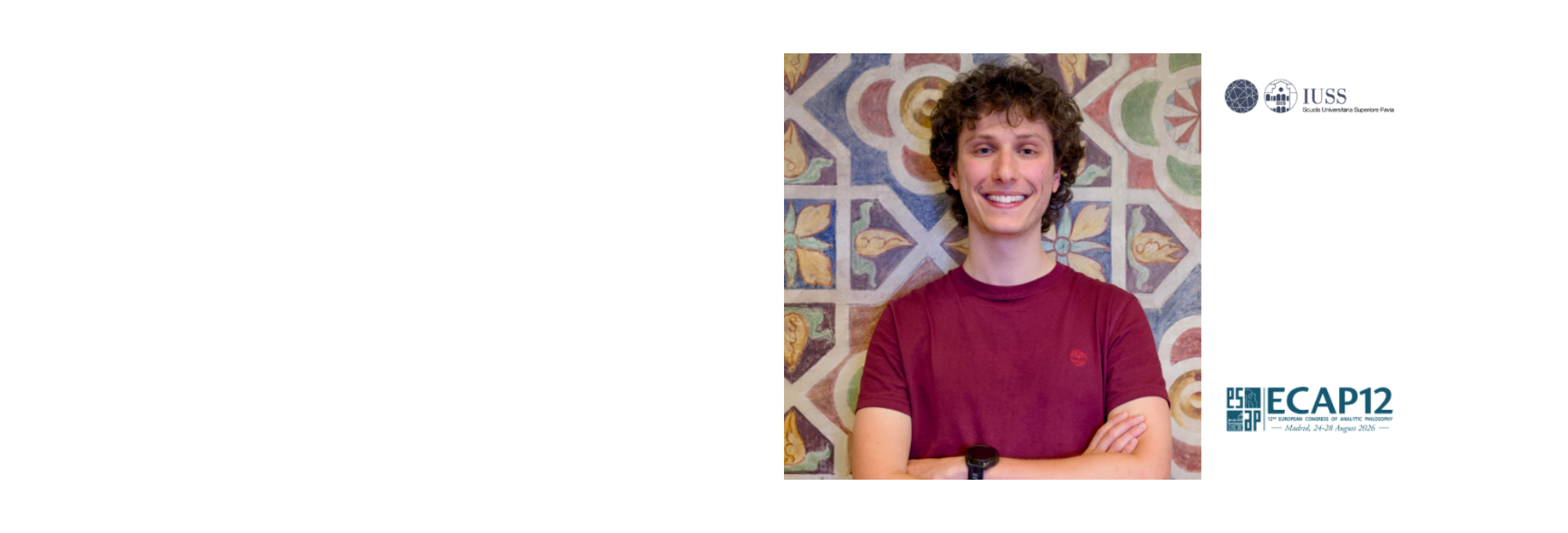 Francesco Di Betta (IUSS Pavia) vince l'Early Scholar Prize della Società Europea di Filosofia Analitica 2026