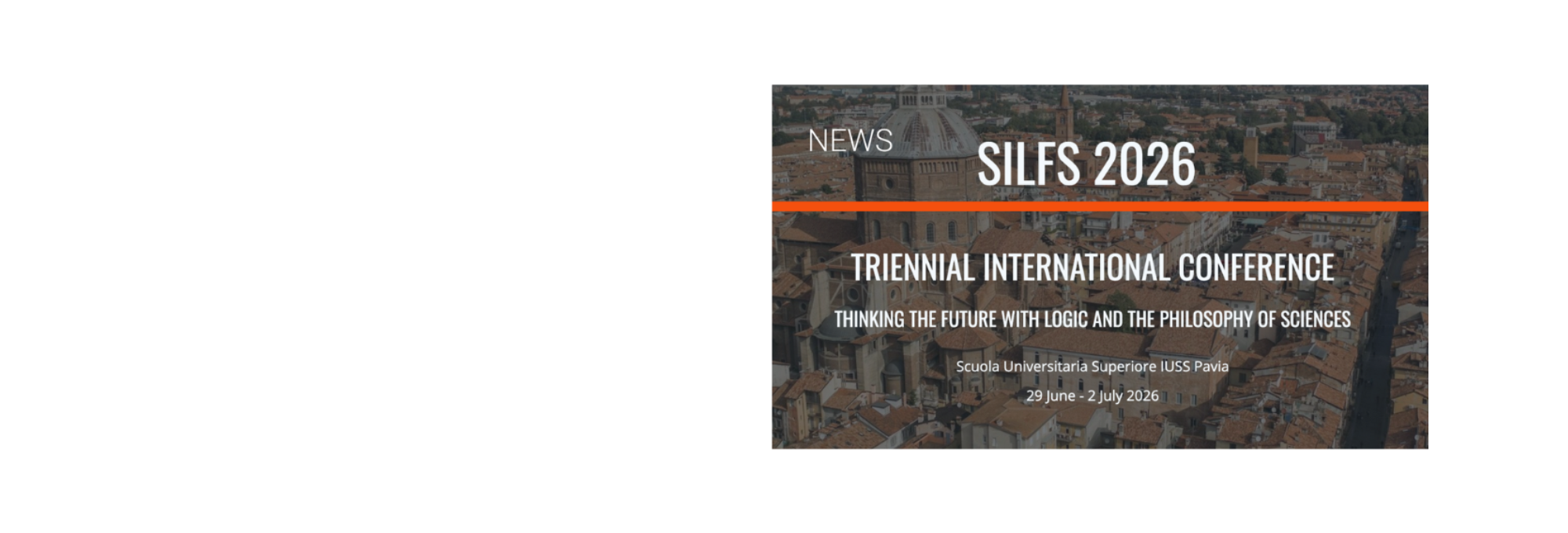 SILFS Triennial Conference 2026 (29 June - 2 July 2026)