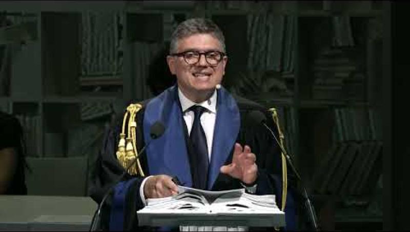 Preview image for the video "Relazione del Rettore eletto prof. Mario Martina | L’energia del futuro per la IUSS |".